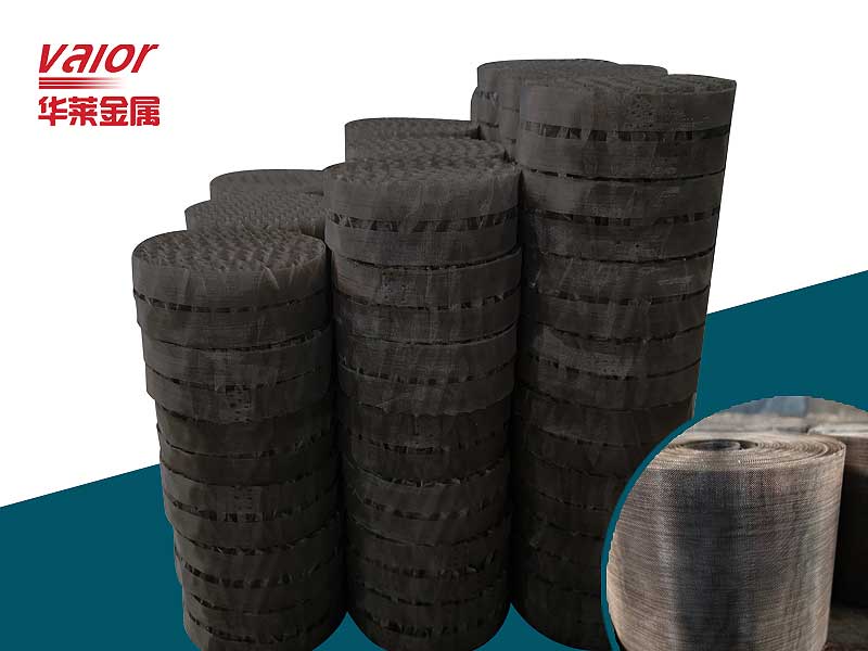 鈦材質(zhì)絲網(wǎng)波紋填料